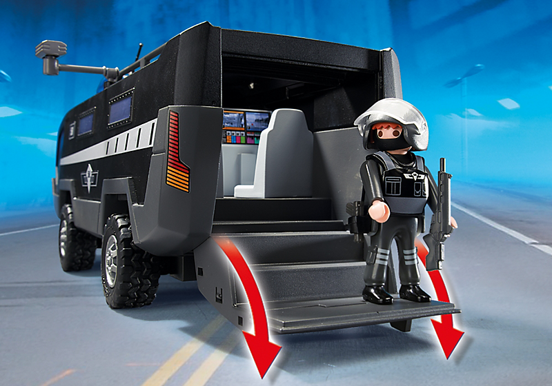 Игровой набор из серии «Полиция» - Машина специального назначения со светом и звуком  